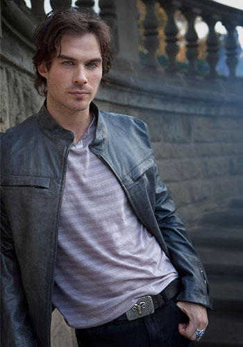 Ian will be playing Damon on the Vampire Diaries. In the interview he talks 