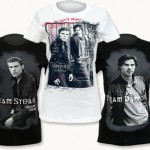 Damon and Stefan Vampire Diaries T-Shirts