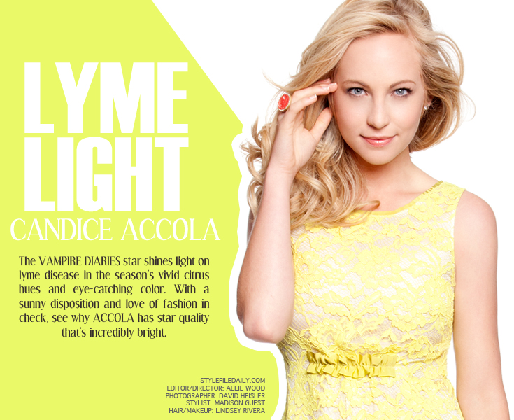 Candice Accola Style File Photoshoot Cast and Characters Photo Shoot