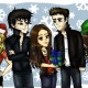 Vampire Diaries Christmas Fan Art
